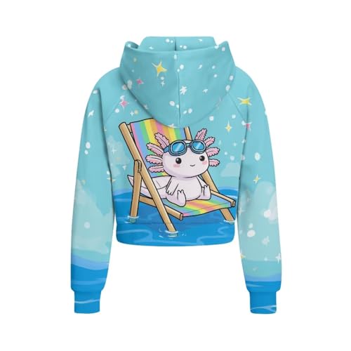 Girls Half Zip Up Hoodies Size 5-14T Long Sleeve Crew Neck Hooded Hoodies2