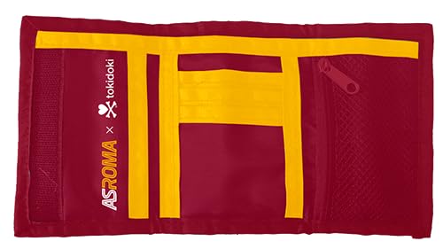 Portafoglio in velcro A.S. ROMA, Per bambini e ragazzi, Prodotto ufficiale, Idea regalo