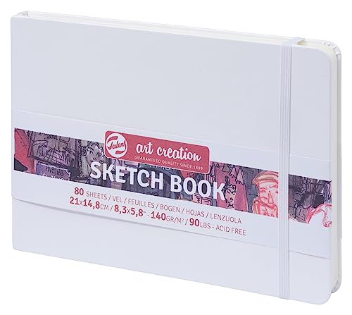 Talens Art Creation Skizzenbuch Carnet à Croquis Pastel Violet 9x14cm - 80 Feuilles 140g