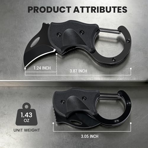 Image of coldown 3 Pack Small Pocket Knife Gifts for Men Women Adults | Folding Knives Gadgets with 1.34in Stainless Steel Blade, Box Cutter, Practical Gift Idea for Dad Husband Wife