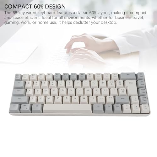 Clavier de jeu filaire compact pour optimiser l'espace de bureau RVB - 4