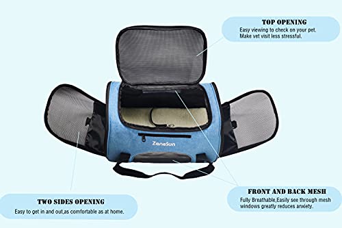 ZaneSun Morbido trasportino per cani e gatti di