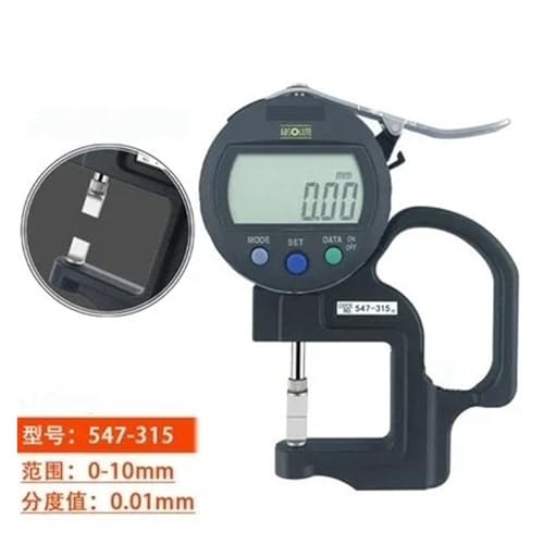Calibrador digital para medición de grosor 0-10 mm miniatura 2