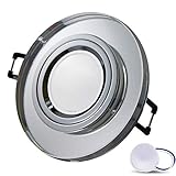 Die beigefügte Klammer machen die Montage der Lampen einfach und sind sehr praktisch bei dem späteren Ausbau (wenn Sie z.B. die Decke streichen wollen), Die Leuchtmittel sind austauschbar, sie werden direkt an das Netzstrom angeschlossen - Sie brauchen also keinen Trafo