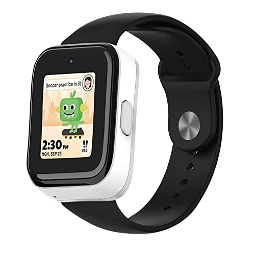 NewJourney for SyncUP Kids Watch Band Replacement, Soft Silicone Watch Bands Compatible with T-Mobile SyncUP Kids Watch for Boys Girls (Black)