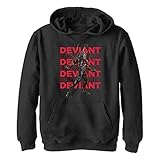 kinder joy marvel toys 2018 Disney - Marvel Marvel Jungen The Eternals Deviant Repeating Hoodie, Negro, S, Negro, S