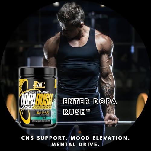 Image of AML - Dopa Rush Powder, Dopamine Maximizer, Focus, Energy & Clarity Supplement, Baja, 5.29 oz (30 Servings)