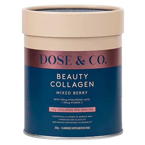 Dose & Co Lifestyle Nutrition Mixed-Beauty Collagen Mixed Berry, 200g, Multicolor