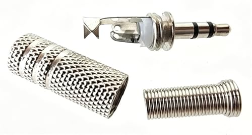 Conector de audio jack de 2.5mm estéreo ideal para reparar cascos y cables de música 2