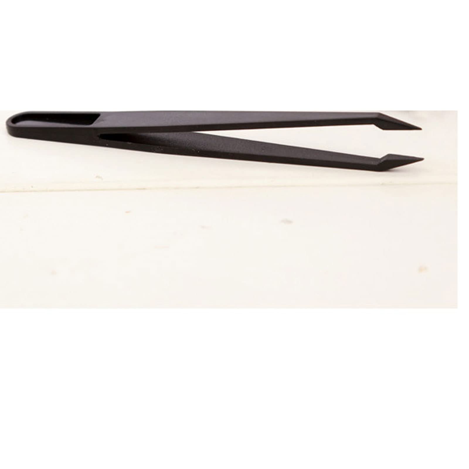 JINGYAN Pęsety Anti-static Curved Straight Black Tweezer Nail Art Beads Nipper Picking Eyelash Clip Sequins Rhinestones Tool