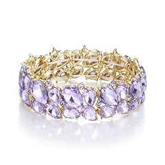 Light Purple Gold-Tone