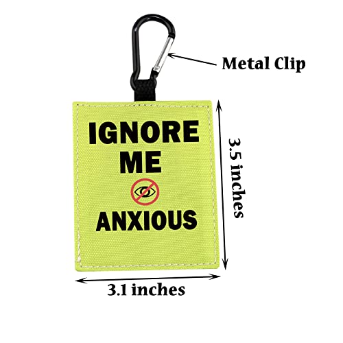 in Training Ignore/Ignore Me Anxious Alert Hanging Patch Caution Stop Dog Alert Hanging Patches Nervous Dog Hanging Dog Alert Patches (Ignore Me) - Image 2
