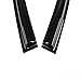 Arokzn 94714 Tape-On Smoke Tinted Side Window Visor Deflectors Vent Rain Guards Compatible with Fusion 2013-2020 S SE SEL Titanium Hybrid