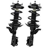 AUTOSAVER88 Front Complete Strut Compatible with 2001-2005 Civic 1.7L & 1.3L, 2001-2003 EL, Shocks...