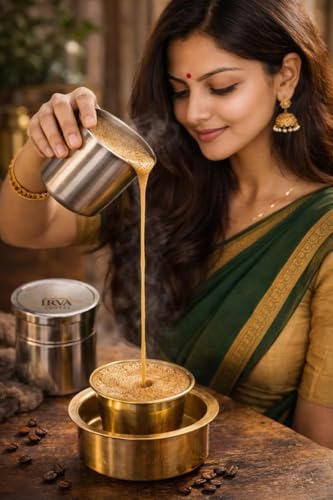 Image of IRVA Timeless South Indian Blend | Coffee & Chicory Mix | Filter Kaapi Experience | Rich, Strong Aroma | Crafted for Traditional Milk Coffee | 50g | 18-25 Cups
