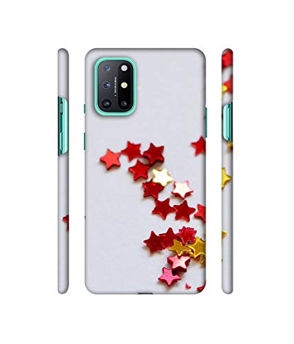 Image of Amazon Brand - Solimo Designer Glittering Stars 3D Printed Hard Back Case Mobile Cover for OnePlus 8T