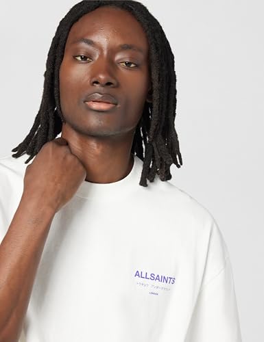 Image of AllSaints Men's Underground Oversized Short Sleeve Crew Neck Shirt