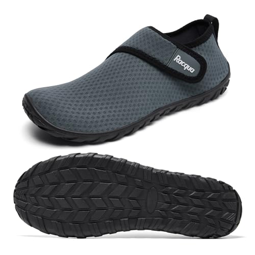 Image of Racqua Men's Women's Water Shoes Barefoot Quick Dry Lightweight Aqua Shoes Swim Beach Shoes
