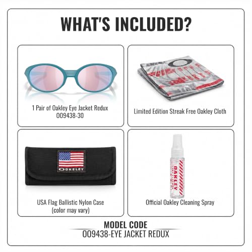 Image of Oakley EYE JACKET REDUX OO9438 Sunglasses With Official Eyewear Kit