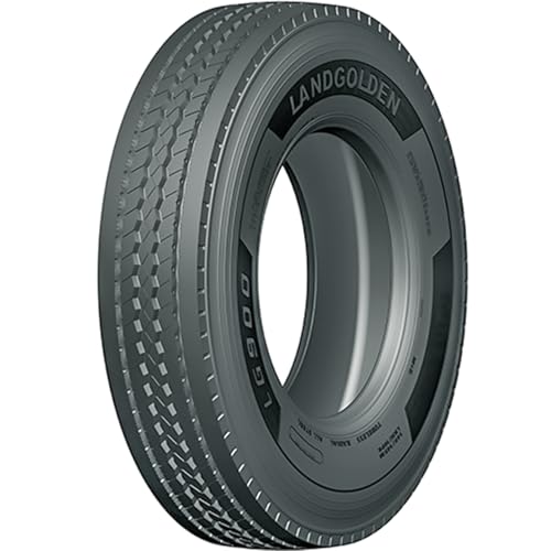 Landgolden LG 900 All-Season Commercial Steer Radial Tire-215/75R17.5 215/75/17.5 215/75-17.5 135/133J Load Range H LRH 16-Ply BSW Black Side Wall
