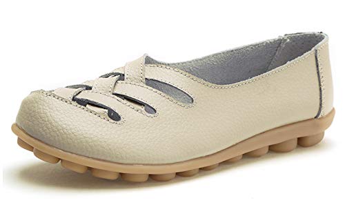Image of VenusCelia Women's Braided-Nests Walking Flat Loafer