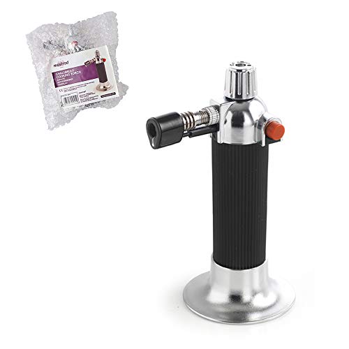 MASTRAD - 99901N - Chalumeau de Cuisine Réglable - Noir - Sans Emballage