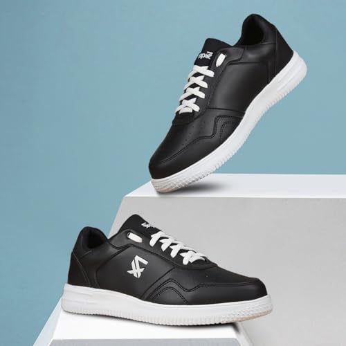 Image of Liberty Leap7x SNOOKIS-E Lacing Casual Sneakers for Men with EVA Sole | PVC Upper | Memory Foam Insole | Stylish & Comfortable | Breathable, Lightweight & Flexibility | Shock Absorption