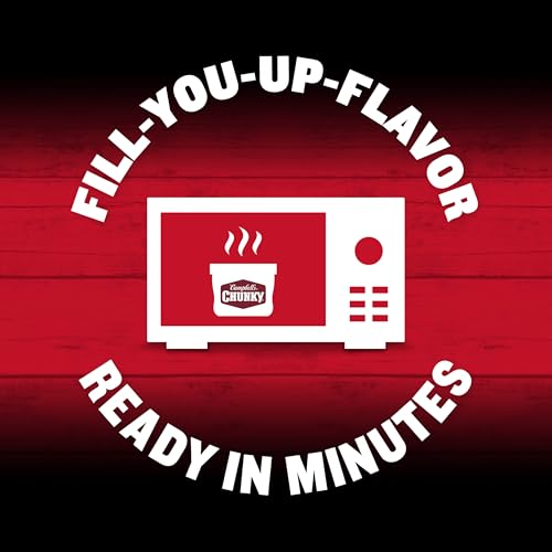 Image of Campbell's Chunky Soup, Spicy Chicken & Sausage Gumbo Soup, 15.25 oz Microwavable Bowl (Case of 8)