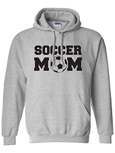 zerogravitee Soccer Mom Adult Hooded Sweatshirt in 9 colors
