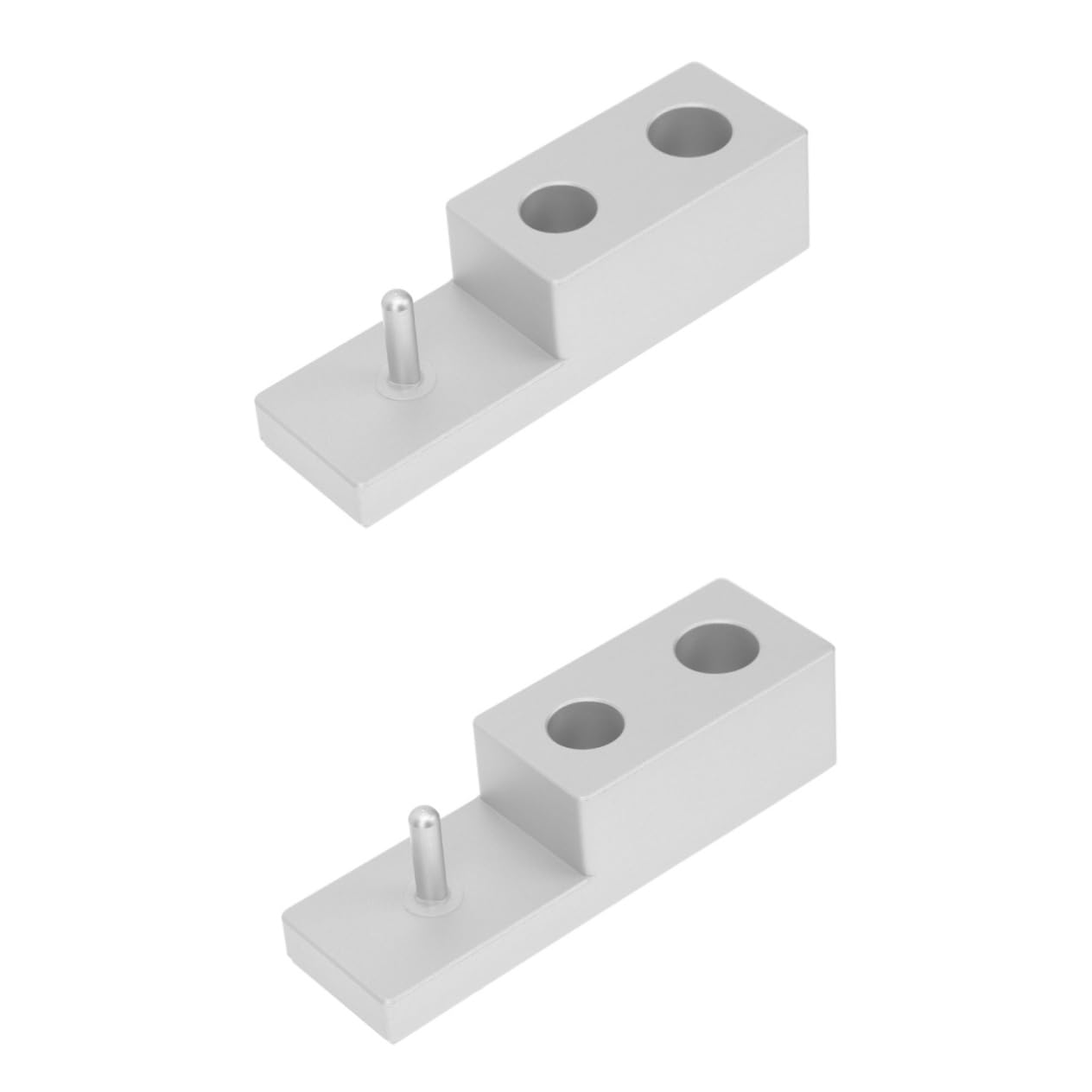 FOMIYES 2 Pcs Manual Razor Holder Beard Care Razor Stand Zinc Alloy Easy to Use Extend Life