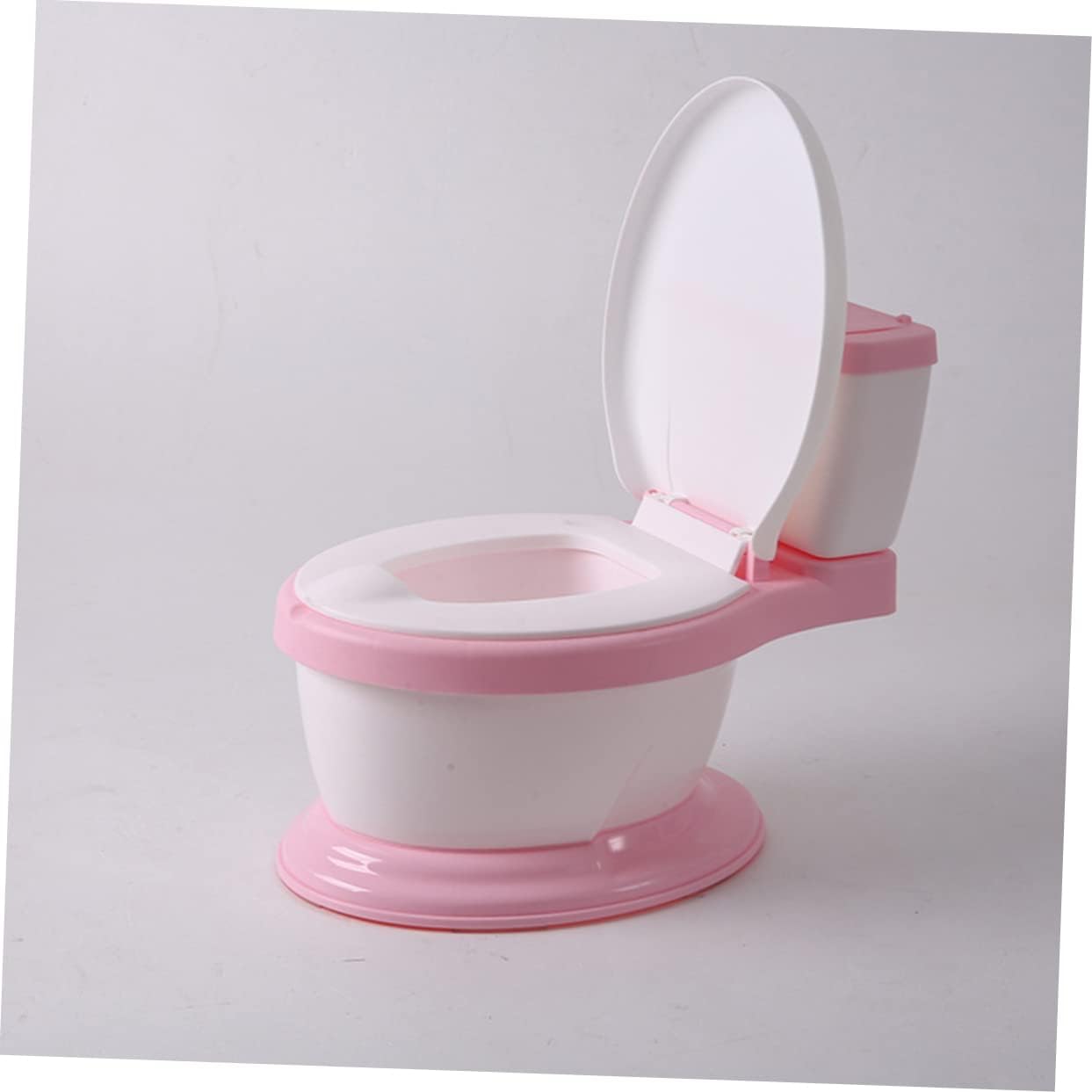 BESPORTBLE Portable Potty Seat Lightweight Toilet Trainer Safe Plastic Material for Home and Travel Convenient Potty Seat for Boys and Easy to Use