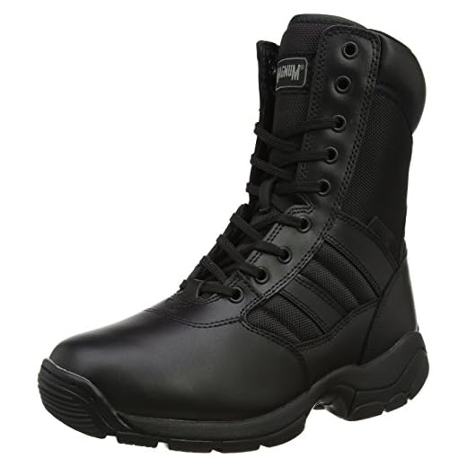 Magnum - Panther 8.0 Side-Zip, Botas de Trabajo Unisex Adulto, Negro (Black), 40 EU