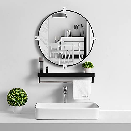 Image of N A 30 Pack Mirror Holder Clips Glass Retainer Clips Kit Mirror Hanging Kit Mirror Hanging Hardware with Screw,Mirror Hanging kit with Screws and Fixed Mirror Box Door (Classic Style)