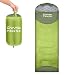 CampFENSE Sleeping Bag Lightweight Portable Compact Backpacking Outdoor Hiking Camping Equipment Tools Gear for Kids Youth Adult Men Women with Compression Storage Bag (Light Green)