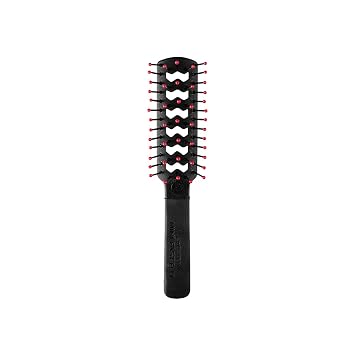 Cricket Static Free Mini Fast Flo Vent Hair Brush - Curling, Blow Drying, Detangling and Styling Wet or Dry Hair, Ideal for Travel, 1.5", Suitable for All Hair Types