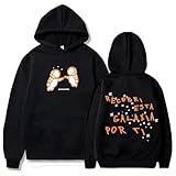 Sudadera con Capucha Ivan Tour Cornejo, Sudadera Casual de Manga Estilo Manga, Ropa Urbana para Hombres y Mujeres-Black||s