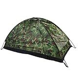 YFFSBBGSDK Camping Zelt 1 4 Personen Tragbares Outdoor Camping Zelt Camouflage Strandzelt Wasserdichtes Bergsteigerzelt Licht
