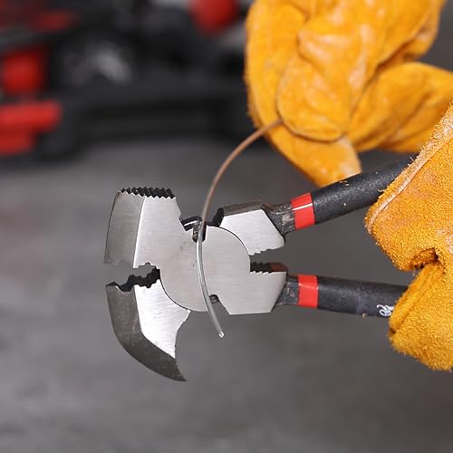 Image of Bates- Fencing Pliers, 10.8 Inch, 2 Pack, Multi Tool Fence Pliers, Barbed Wire Fence Tools, Staple Puller
