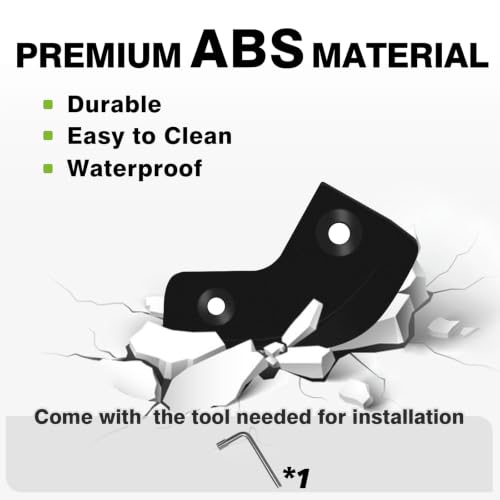 Image of Muslogy 2PCS Mud Flap Delete for 2021-2026 Ford F150 2WD /4WD | No Drill Mud Guards Mudflaps Delete All-Weather Fender Guard for Rock and Sediment Protection