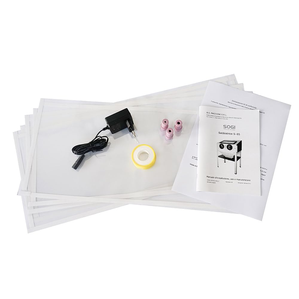 SOGI S-85 SABBIATRICE PALLINATRICE CABINA DI SABBIATURA