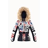 Pimienta blanca – Chaqueta de esquí – Snow 1003 Print Scarlet Red Niña – Talla 16 años – Rojo