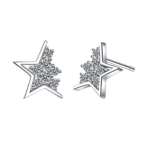 Boucles d'oreilles Argent STARD BIJOUTURE anti-allergie peau sensible