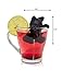 Tea Infuser Gift Set for Loose Leaf & Herbal Tea, Funny and Cute Silicone Cat Tea Strainer Pair in Unique Gift Box, Best Couples Gift, Set of 2, Black and White kit-tea