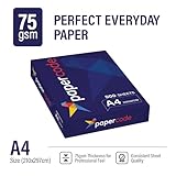 Papercode A4 75gsm Copier Paper –High-Quality White Printer Paper for Home & Office –Jam-Free, Quick Dry –Suitable for Inkjet & Laser Printers (Single Ream) - Image 2