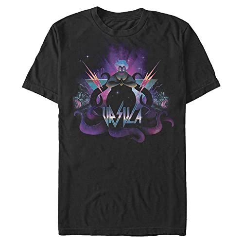 T-shirt Ursula Disney Villains pour homme avec imprimé rock de qualité supérieure