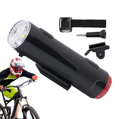 Éclairage LED pour Casque de Vélo pour Route et Montagne avec Fixation Moto