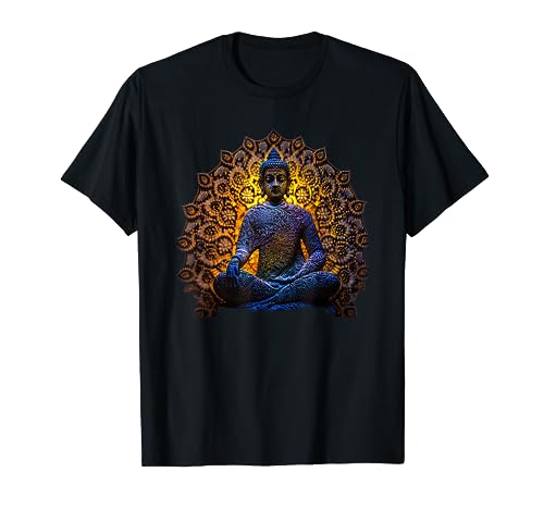 Buddha Statue Yoga Buddhist Zen Buddhism Meditation T-Shirt