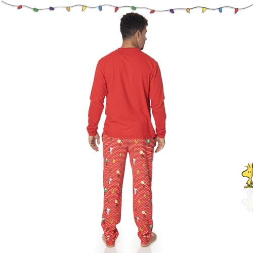 Peanuts Snoopy Family Matching Pajamas Comfy PJs Sleepwear 2-Piece Sets for Christmas4