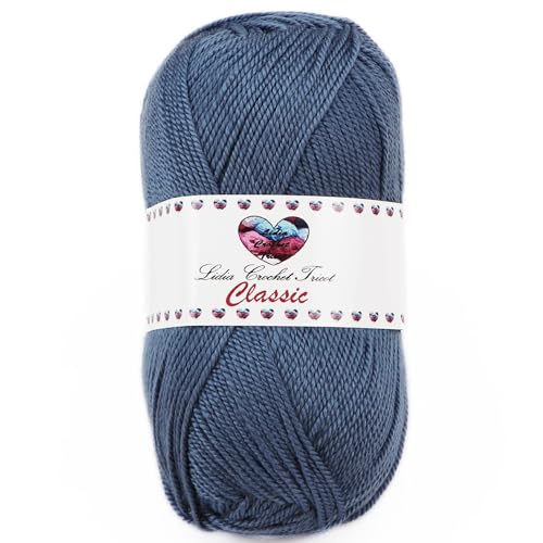 Classic- hilo de lana, lana acrílico, hilo de tejer, hilo de ganchillo (100 gr/ovillo ; 16 colores) (empresa española/envío desde España) (11)