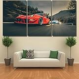 【Listo para colgar】 Lienzo estirado y enmarcado para decoración del hogar, decoración de pared. Nuestra pintura en lienzo ha sido estirada a mano sobre un marco de madera y se puede colocar un gancho para colgar en el marco, por lo que está lista para colgar del paquete.